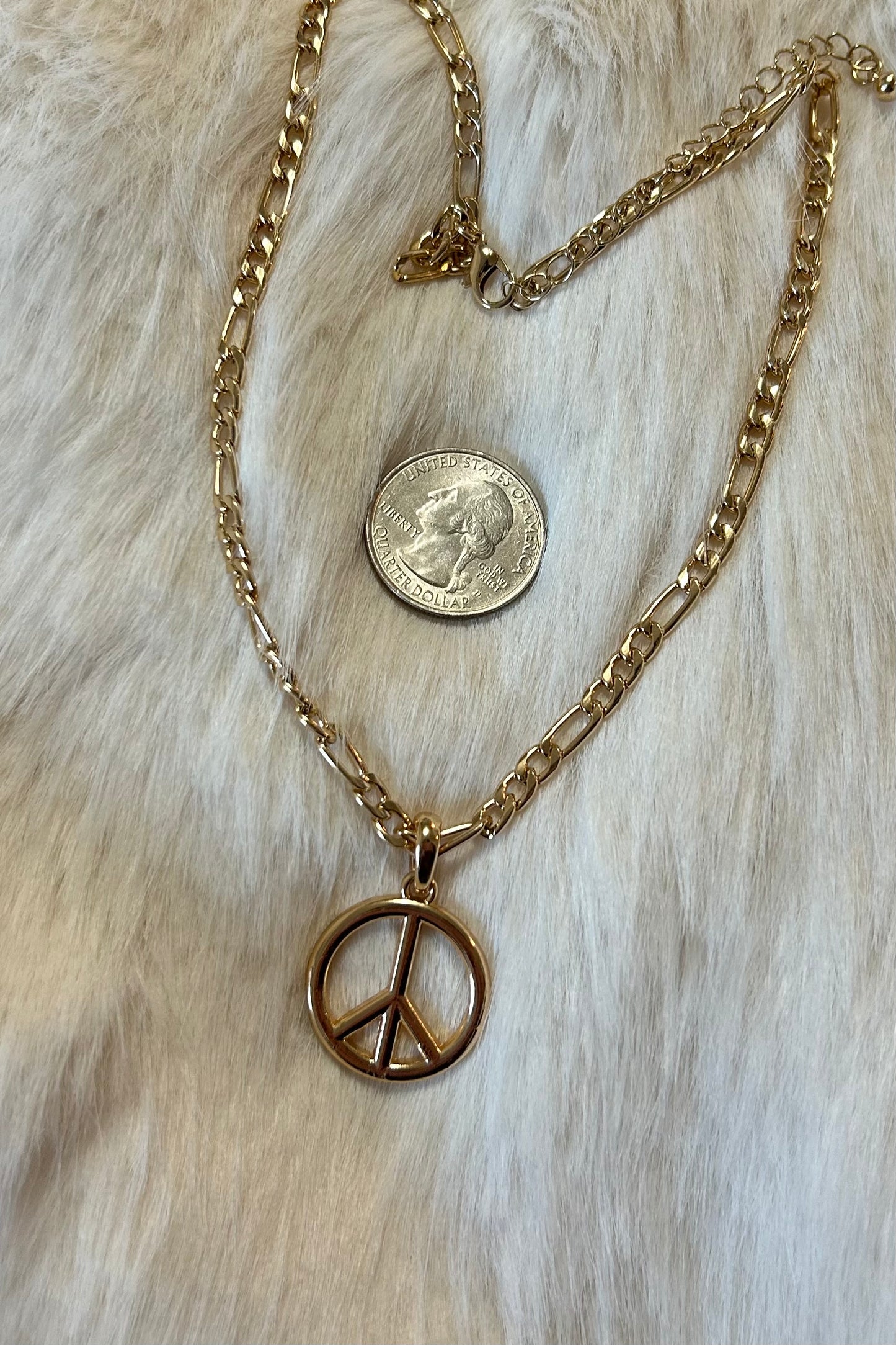 Peace & Love Necklace