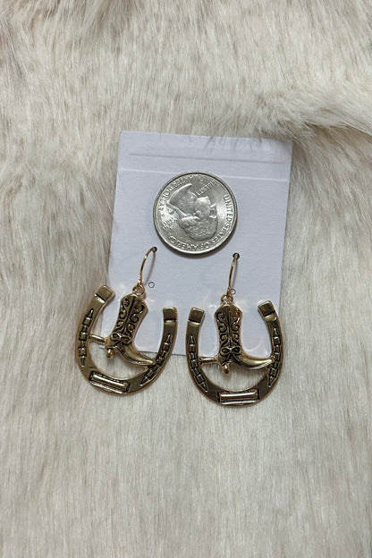 Lucky Horseshoe Earrings