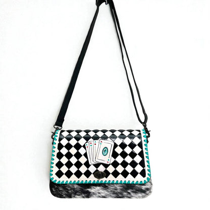 Checker Cards Crossbody