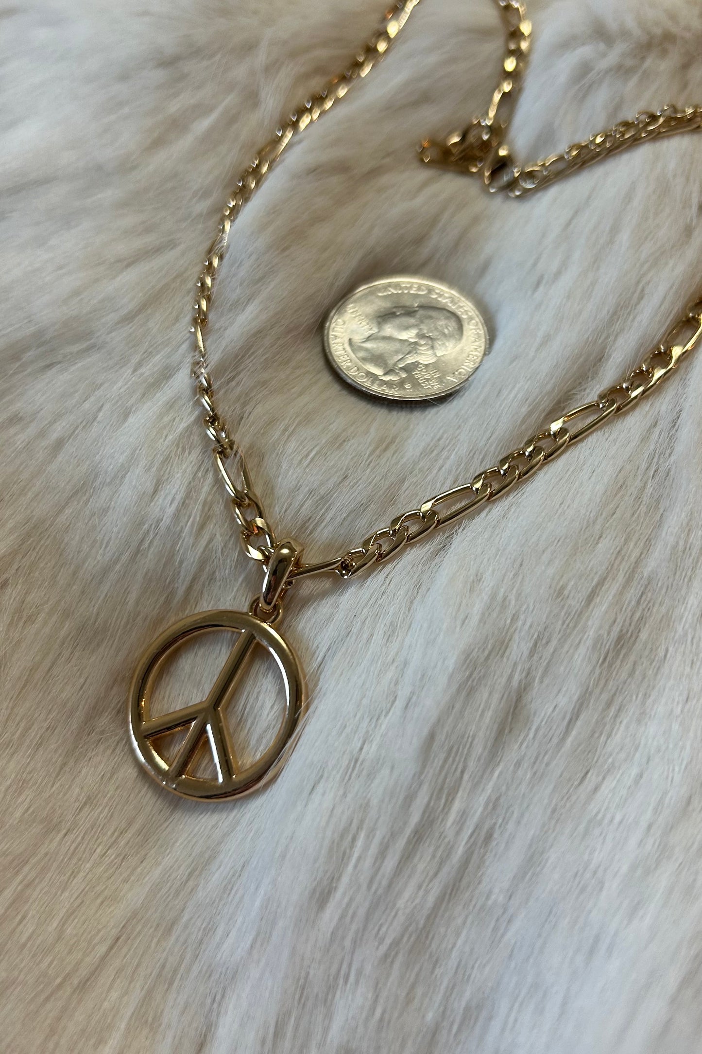 Peace & Love Necklace