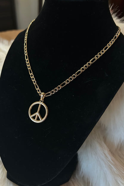 Peace & Love Necklace
