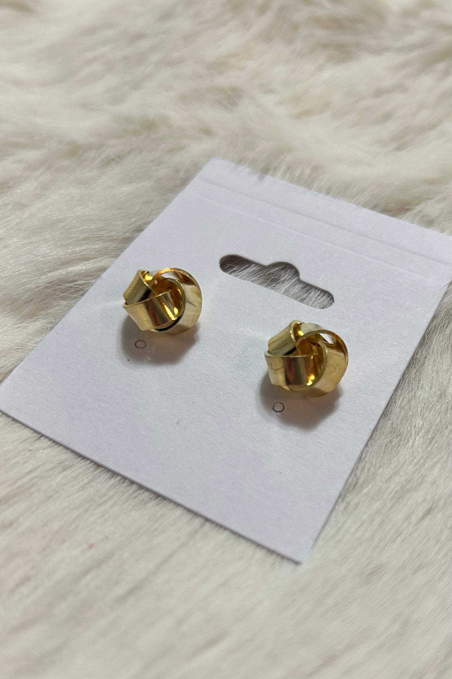 Gold Knot Studs
