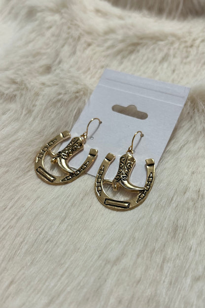 Lucky Horseshoe Earrings