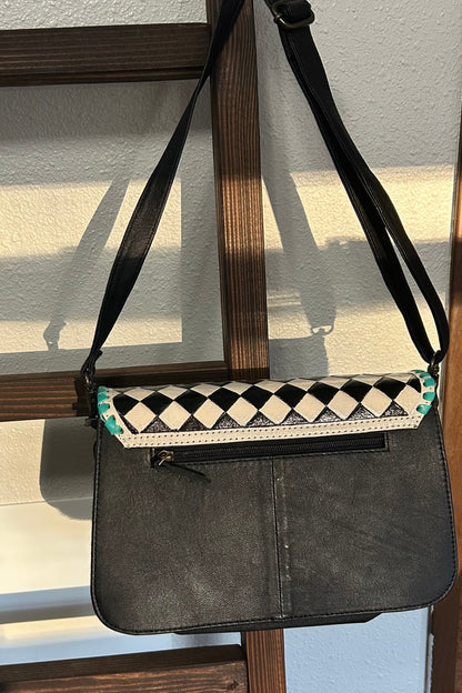 Checker Cards Crossbody
